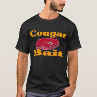 cougar bait-black (front & back) T-Shirt