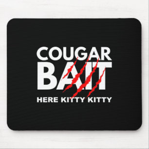 Cougar Bait Fun Halloween Costume Older Woman Youn Mouse Mat
