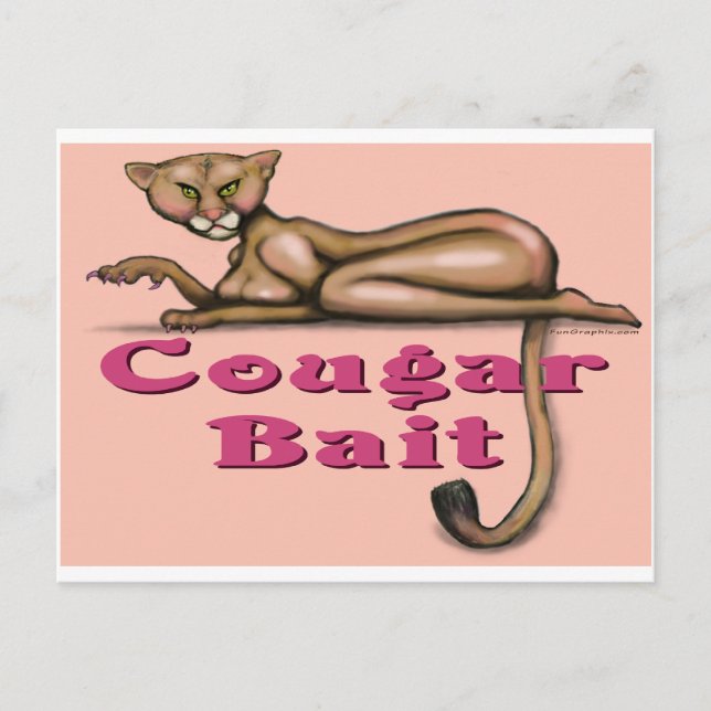 Cougar Bait Postcard (Front)