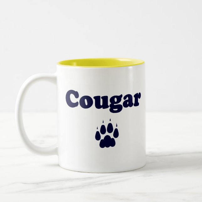 Cougar Coffee Mug (Left)