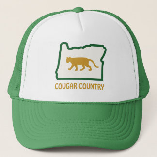 Cougar Country (green) Trucker Hat