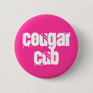 Cougar Cub 6 Cm Round Badge
