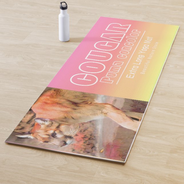 COUGAR [Extra Long Yoga Mat] Mat (In Situ)