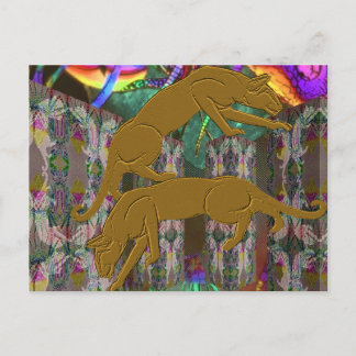 Cougar Fantasy Postcard