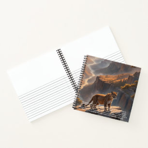 Cougar Hardcover Notebook