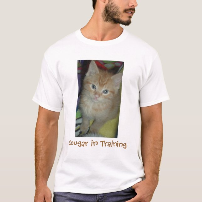 Cougar Humour T-Shirt (Front)