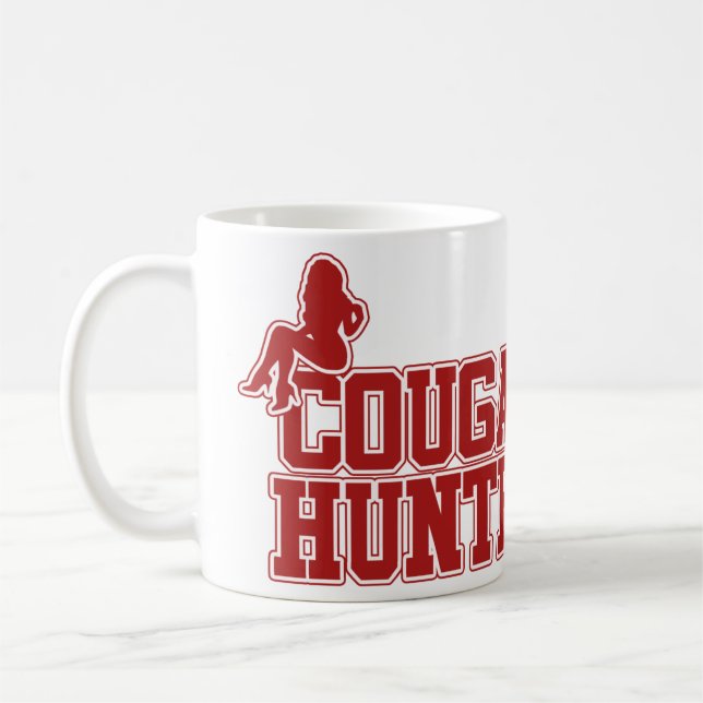 Cougar Hunter Coffee Mug (Left)