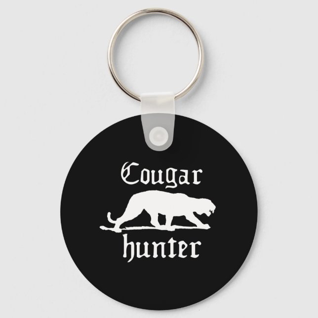 COUGAR HUNTER T-shirt Key Ring (Front)
