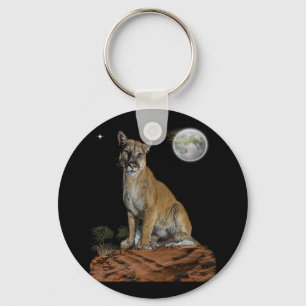 Cougar Key Ring