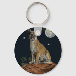 Cougar Key Ring