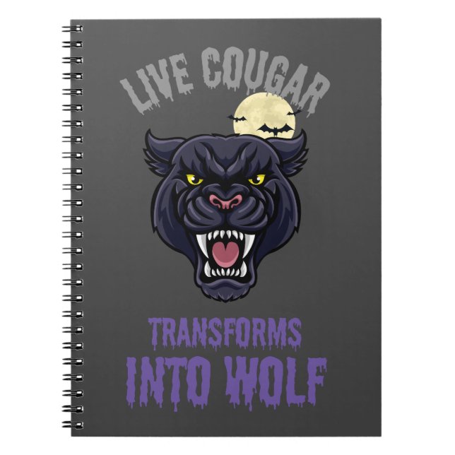 cougar live  notebook (Front)