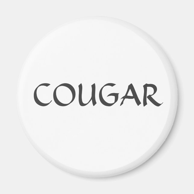cougar magnet (Front)
