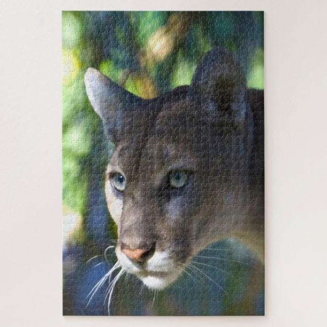 Cougar Mountain Lion. Jigsaw Puzzle (Vertical)