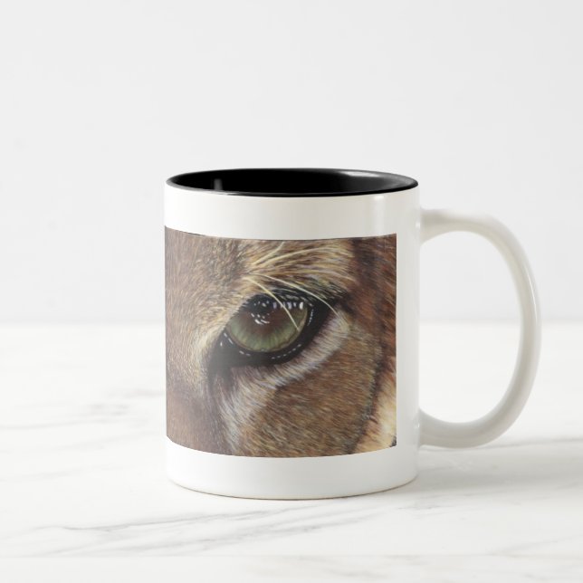 Cougar Mountain Lion mug (Right)