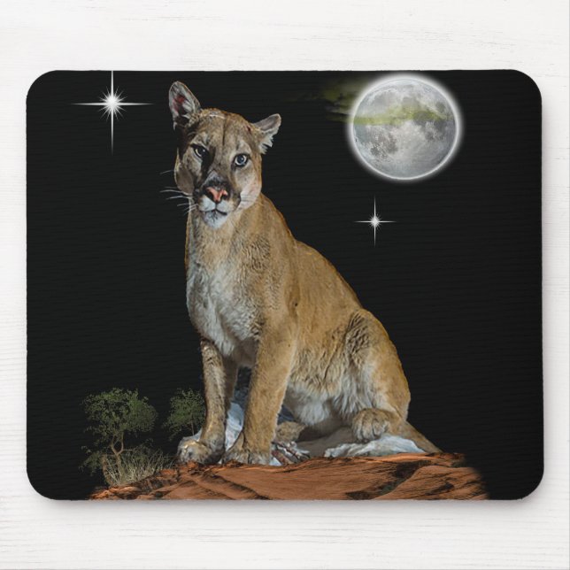 Cougar Mouse Mat (Front)