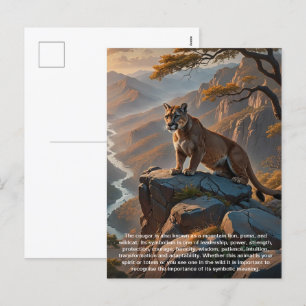 Cougar Postcard