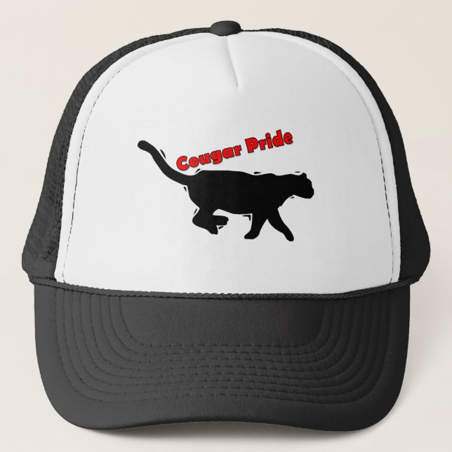 cougar pride.pdf trucker hat (Front)