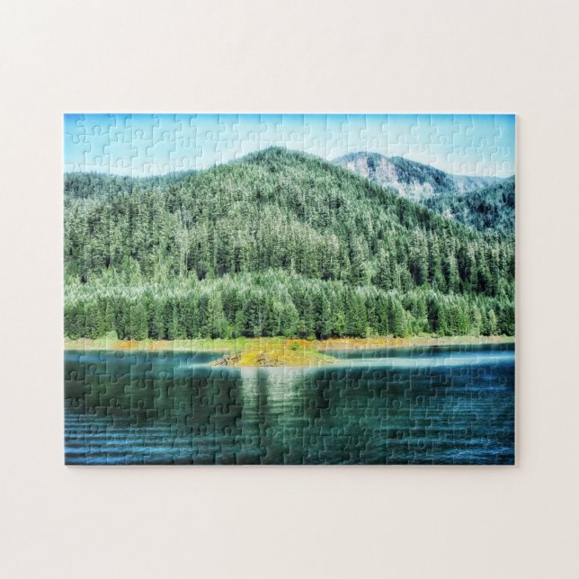 Cougar Reservoir Oregon. Jigsaw Puzzle (Horizontal)