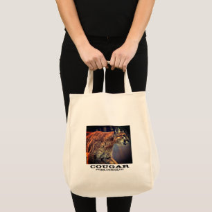 COUGAR:Shopping Tote Bag