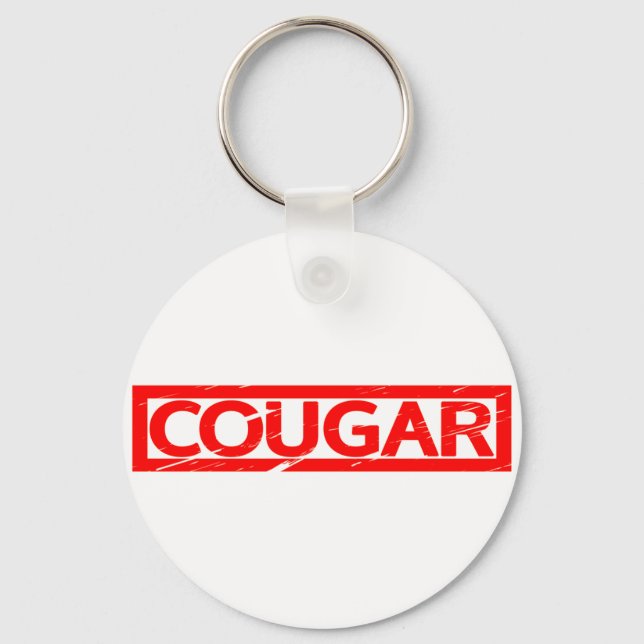 Cougar Stamp Key Ring (Front)
