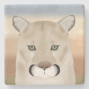 Cougar Stone Coaster