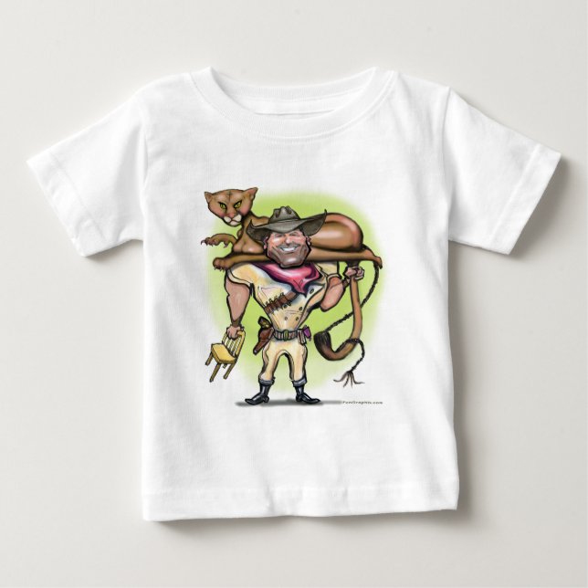 Cougar Trainer Baby T-Shirt (Front)