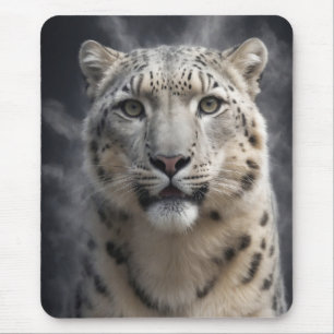 Cougar Wild Animal Elegant Dramatic Portrait Art Mouse Mat