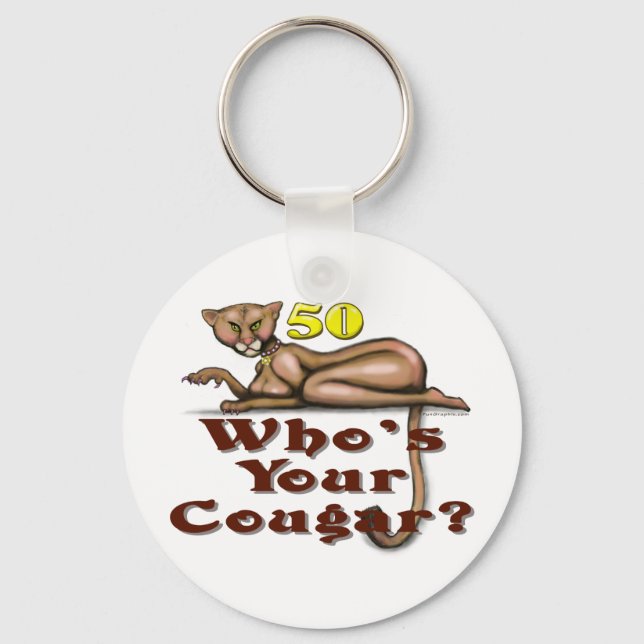 Cougars at 50 key ring (Front)