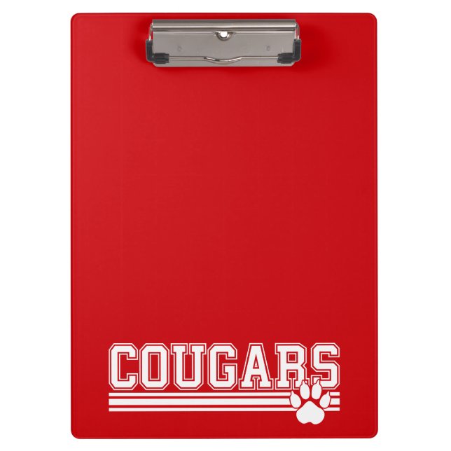 Cougars  clipboard (Front)