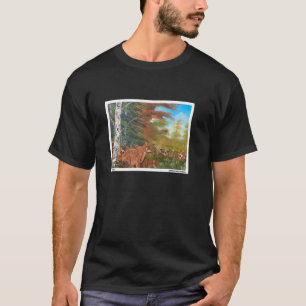 Cougars Lions Of The Mountain Animals Of The World T-Shirt