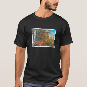 Cougars Lions Of The Mountain Animals Of The World T-Shirt