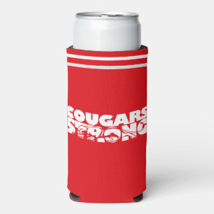 Cougars Strong Seltzer Can Cooler