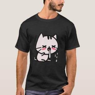 Coughing Cute Cat T-Shirt