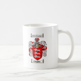 COUGHLIN FAMILY CREST -  COUGHLIN COAT OF ARMS COFFEE MUG