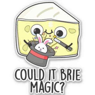 Could It Brie Magic Funny Cheese Pun