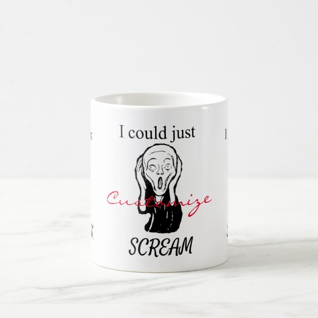 Could Just Scream Thunder_Cove Coffee Mug (Center)