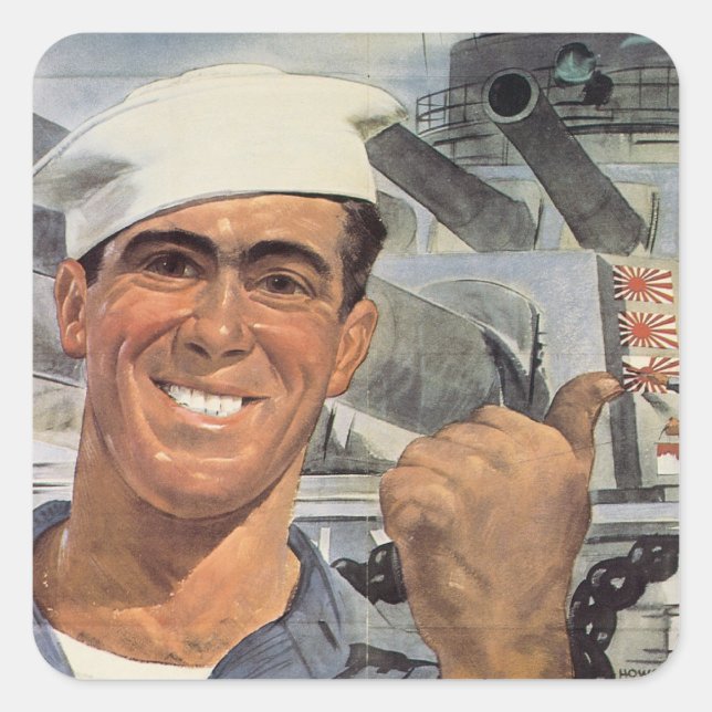 Couldn't Have Done it Without You Square Sticker (Front)