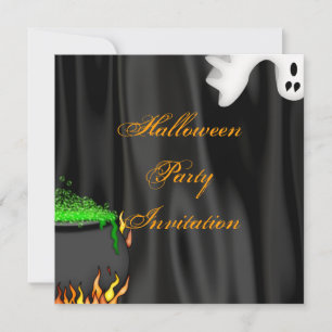 Couldron Party Invitation