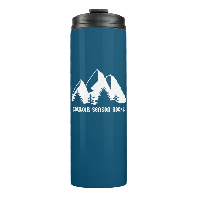 Couloir Season Rocks Thermal Tumbler (Front)