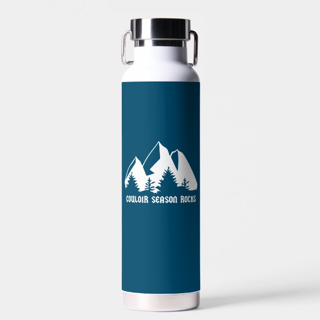 Couloir Season Rocks Water Bottle (Front)