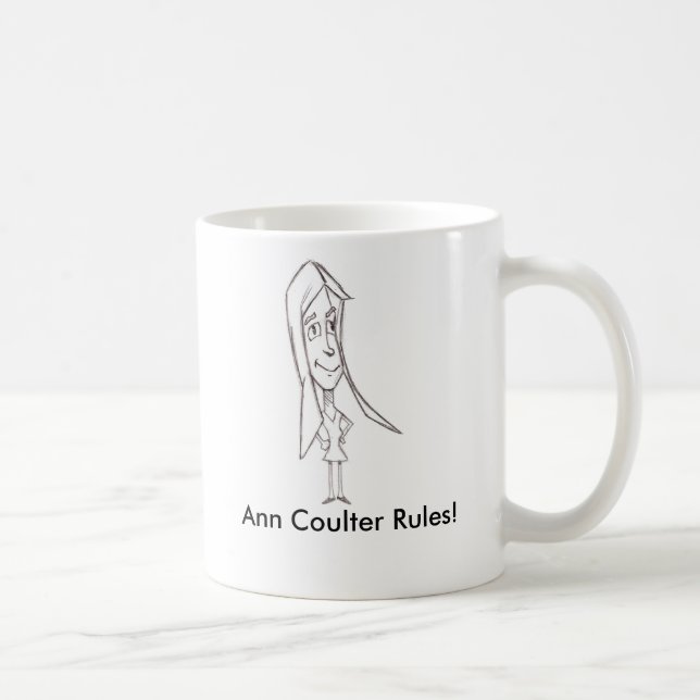Coulter, Ann Coulter Rules! Coffee Mug (Right)