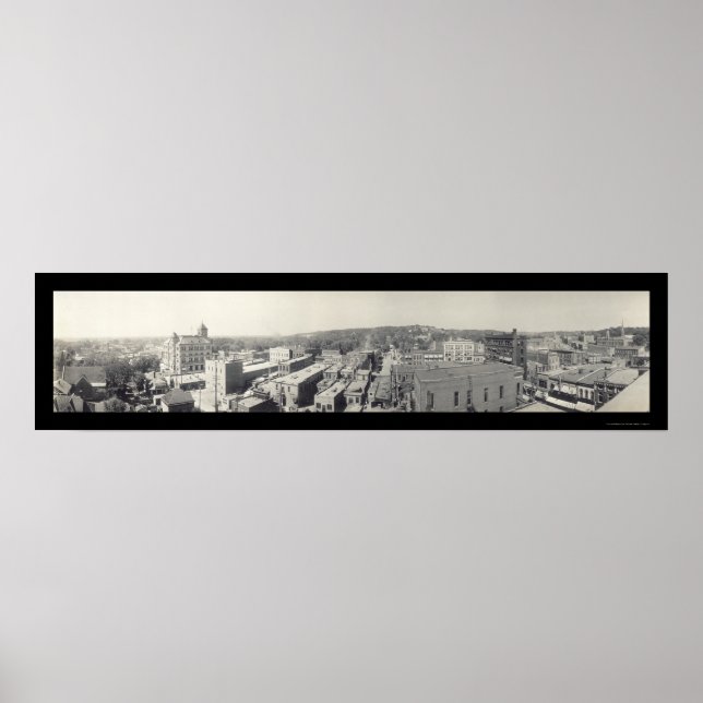 Council Bluffs, Iowa Photo 1916 Poster (Front)