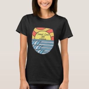 Council Grove Lake Kansas KS Sunset Sunrise Trip S T-Shirt