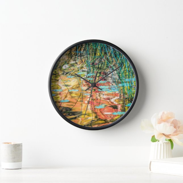 Council Lake in Hiawatha National Forest, Michigan Clock (Home)