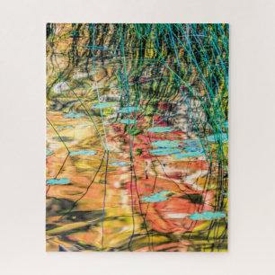 Council Lake in Hiawatha National Forest, Michigan Jigsaw Puzzle