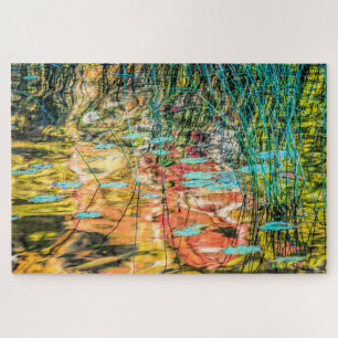 Council Lake in Hiawatha National Forest, Michigan Jigsaw Puzzle
