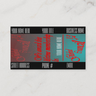 Council of 13 Member Business Card