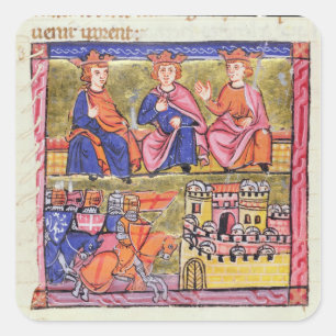 Council of Acre and  Damascus Square Sticker