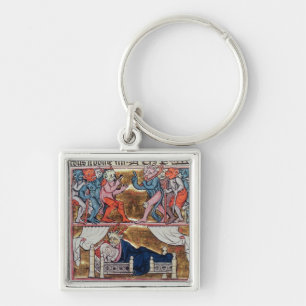 Council of Demons, from 'l'Histoire de Merlin' Key Ring
