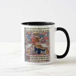 Council of Demons, from 'l'Histoire de Merlin' Mug